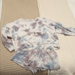 Cozy Tie-Dye Womens Lounge Set